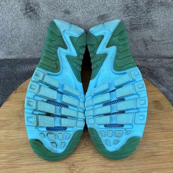 Nike Air Max 90 Ultra BR Shoes Womens Size 7.5 Turquoise Mesh Running 725061-401 - Picture 7 of 9